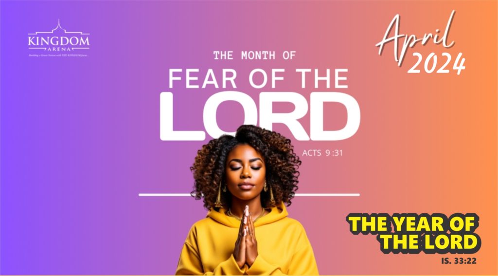 THE MONTH OF FEAR OF THE LORD