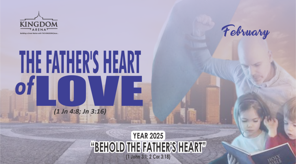 BEHOLD THE FATHER'S HEART OF LOVE